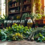 Natural healing herbs for wellness