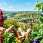 Natural pain relief with herbs