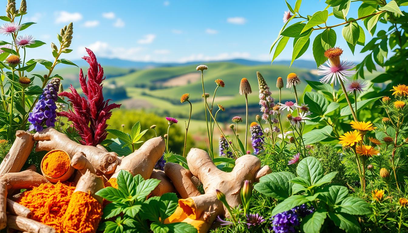 Natural pain relief with herbs